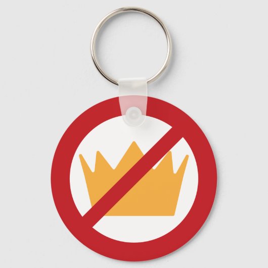 KEINE KINDER! Anti-Trump Schlüsselanhänger (Vorderseite)