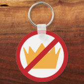 KEINE KINDER! Anti-Trump Schlüsselanhänger (Rückseite)