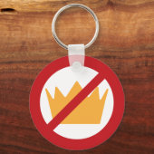 KEINE KINDER! Anti-Trump Schlüsselanhänger (Vorderseite)