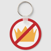 KEINE KINDER! Anti-Trump Schlüsselanhänger (Rückseite)