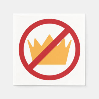 KEINE KINDER! Anti-Trump Serviette