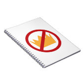 KEINE KINDER! Anti-Trump White Notizblock (Rechte Seite)