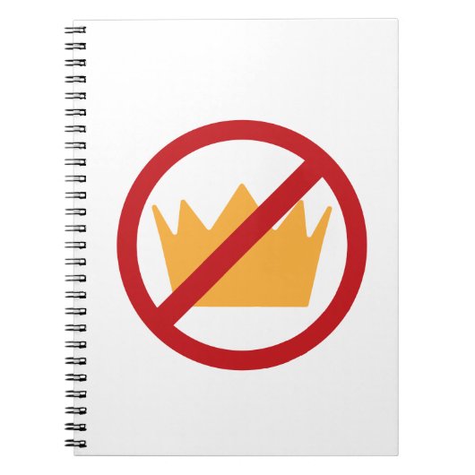 KEINE KINDER! Anti-Trump White Notizblock (Vorderseite)