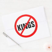 "KEINE KINDER" RUNDER AUFKLEBER (Umschlag)