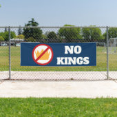 KEINE KINDER! Trump Dk Blue OD Banner (Insitu)