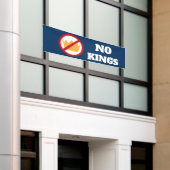 KEINE KINDER! Trump Dk Blue OD Banner (Äußeres Gebäude)