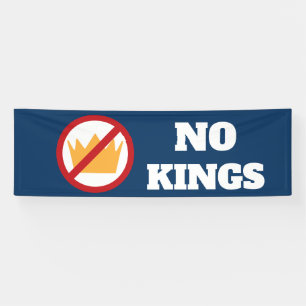 KEINE KINDER! Trump Dk Blue OD Banner