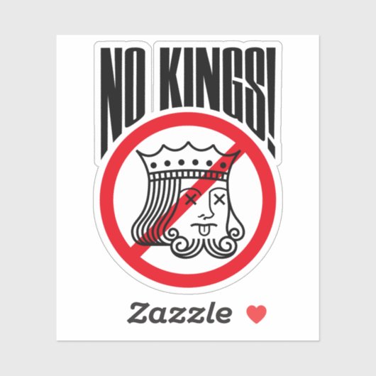 KEINE KINDER! - Trump Protest Aufkleber (Blatt)