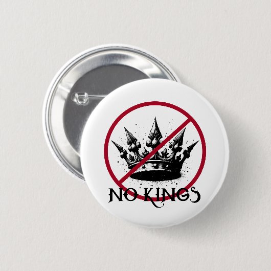 Keine Kings Button (Vorne & Hinten)