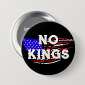 Keine Kings | Protest gegen Trump Button (Vorne & Hinten)