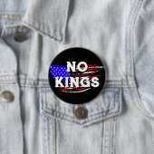 Keine Kings | Protest gegen Trump Button (Beispiel)