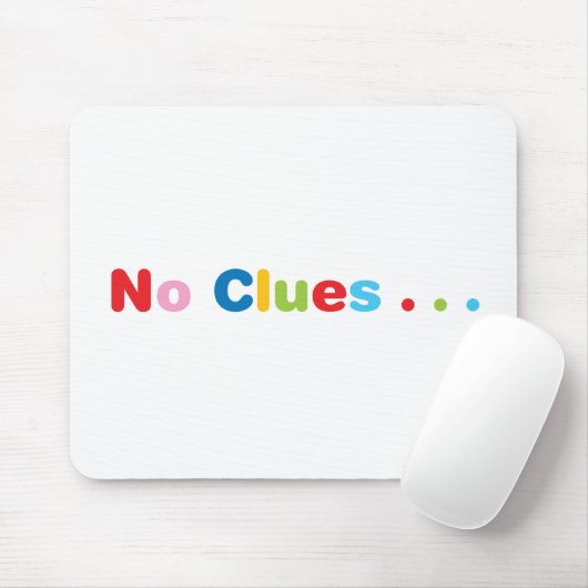 Keine Klausel Mousepad (Mit Mouse)