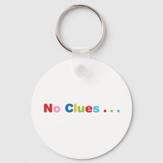 Keine Klausel Schlüsselanhänger (Vorderseite)