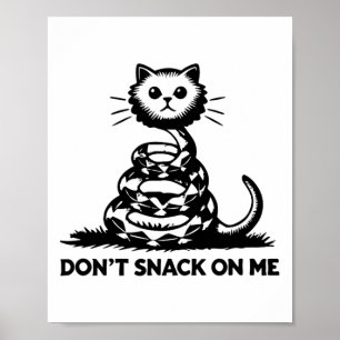 Keine Kleinigkeit auf meiner lustigen Katze 6 Poster