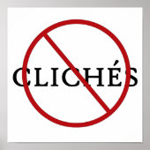 Keine Klischees Poster (Vorne)