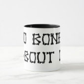 Keine Knochen über es Tasse (Zentrum)