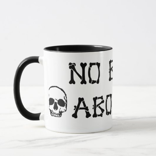 Keine Knochen über es Tasse (Links)
