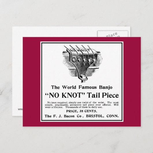 Keine Knot Ad Postcard Postkarte (Vorne/Hinten)