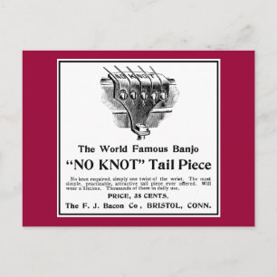 Keine Knot Ad Postcard Postkarte