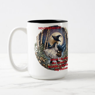 Keine Kommentare Lustiger Kleiner Hexenwald Nacht Zweifarbige Tasse