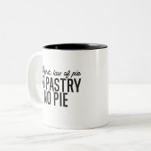 Keine Konditorei Zweifarbige Tasse (Vorderseite Links)