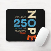 Keine Könige 28. März 2026 Protestschild Mousepad (Mit Mouse)