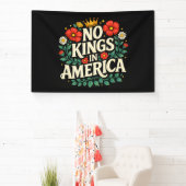 Keine Könige Amerika Banner (InSitu)