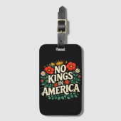 Keine Könige Amerika Gepäckanhänger (Vorderseite Vertikal)