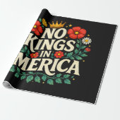 Keine Könige Amerika Geschenkpapier (Ungerollt)