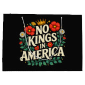 Keine Könige Amerika Große Geschenktüte (Rückseite)