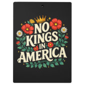 Keine Könige Amerika Klemmbrett (Rückseite)