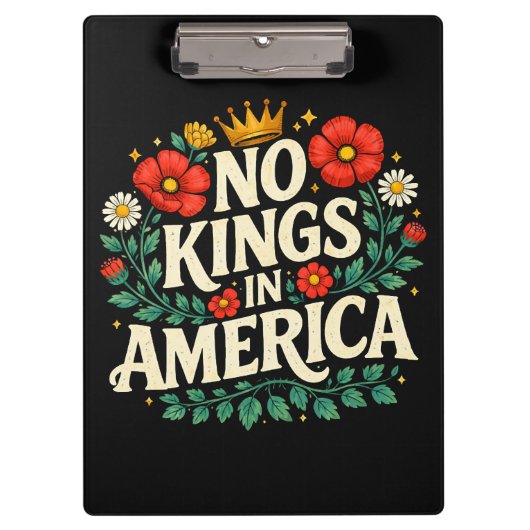 Keine Könige Amerika Klemmbrett (Vorderseite)