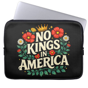 Keine Könige Amerika Laptopschutzhülle