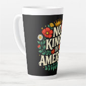 Keine Könige Amerika Milchtasse (Linke Ecke)