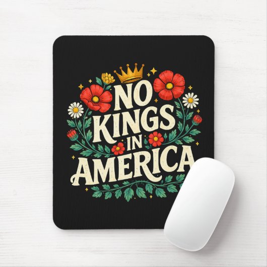 Keine Könige Amerika Mousepad (Mit Mouse)