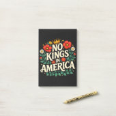 Keine Könige Amerika Post-it Klebezettel (Auf Schreibtisch)