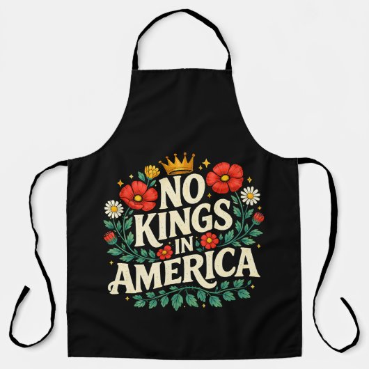 Keine Könige Amerika Schürze (Vorderseite)