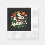 Keine Könige Amerika Serviette (Vorderseite)
