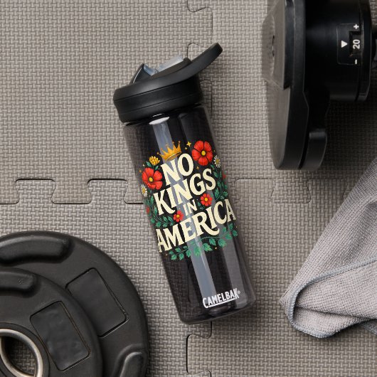 Keine Könige Amerika Trinkflasche (Fitnessstudio (gedreht))