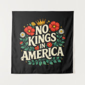 Keine Könige Amerika Wandteppich (Vorderseite)