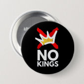 keine Könige Button (Vorne & Hinten)