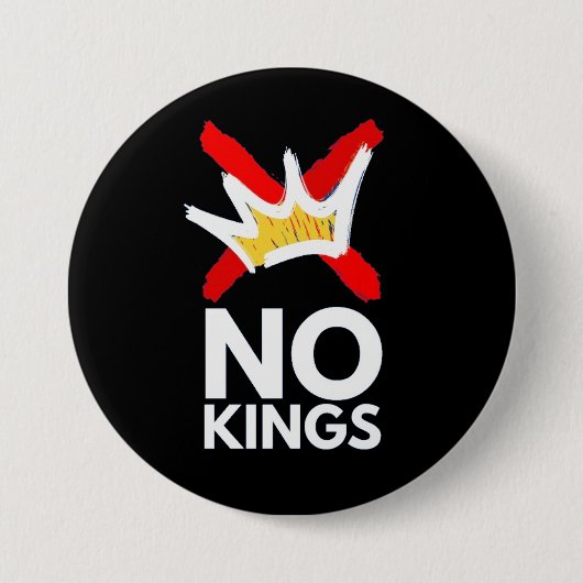 keine Könige Button (Vorderseite)