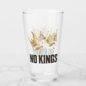 Keine Könige demonstrieren Glas (Rückseite)