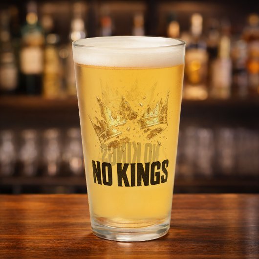 Keine Könige demonstrieren Glas