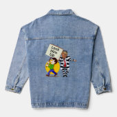 Keine Könige Denim Jacke (Rückseite)