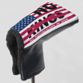 KEINE KÖNIGE GOLF HEADCOVER (3/4 Vorderseite)