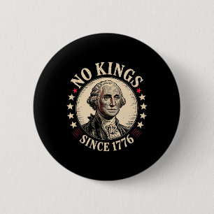 Keine Könige in Amerika 1776 Button