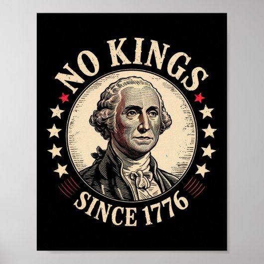 Keine Könige in Amerika 1776 Poster (Vorne)