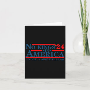 Keine Könige in Amerika 2024 Niemand ist über dem  Karte