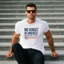 Keine Könige in Amerika 28. März 2026 T-Shirt